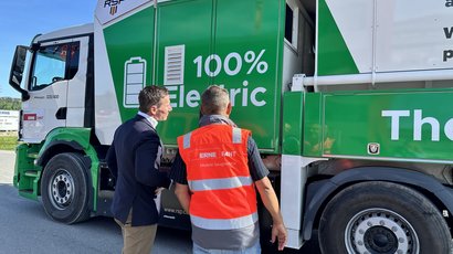 ERNEFANT zieht Fazit zum Praxistest des vollelektrischen Saugbaggers