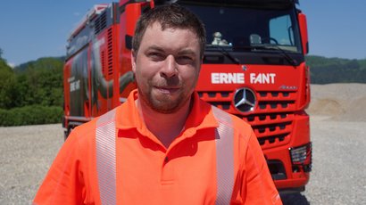 Unser Chauffeur Martin Weiss im Interview mit der TIR transNews