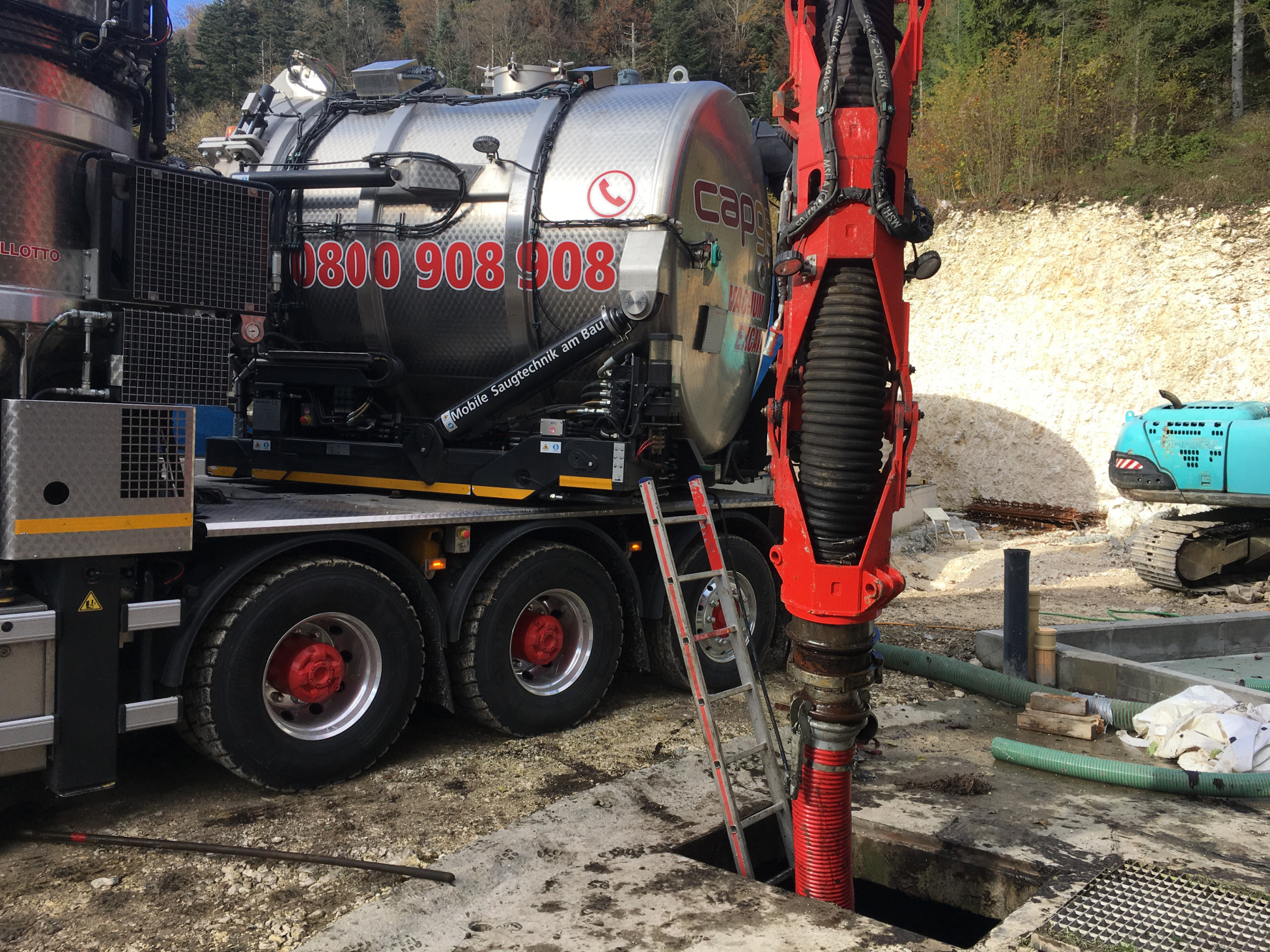 Saugbagger Landwirtschaft